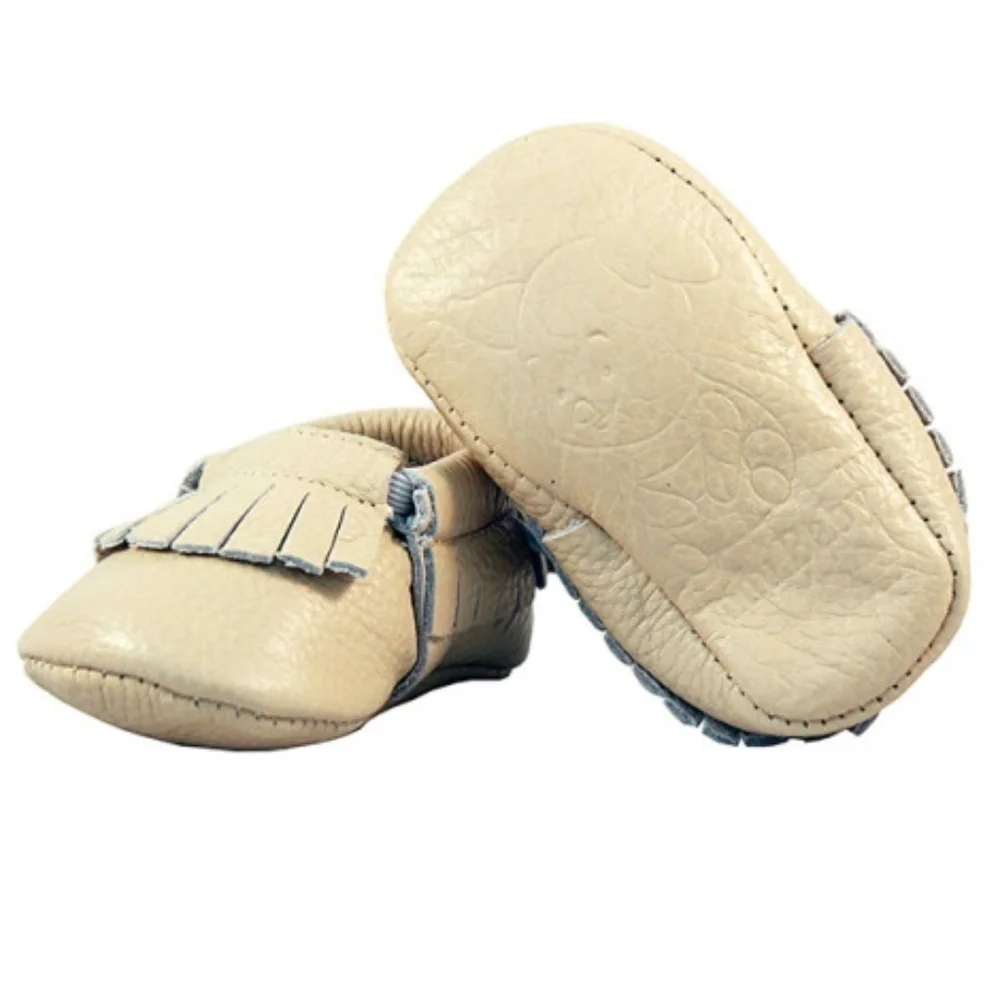 Soft Leather Baby Moccasins